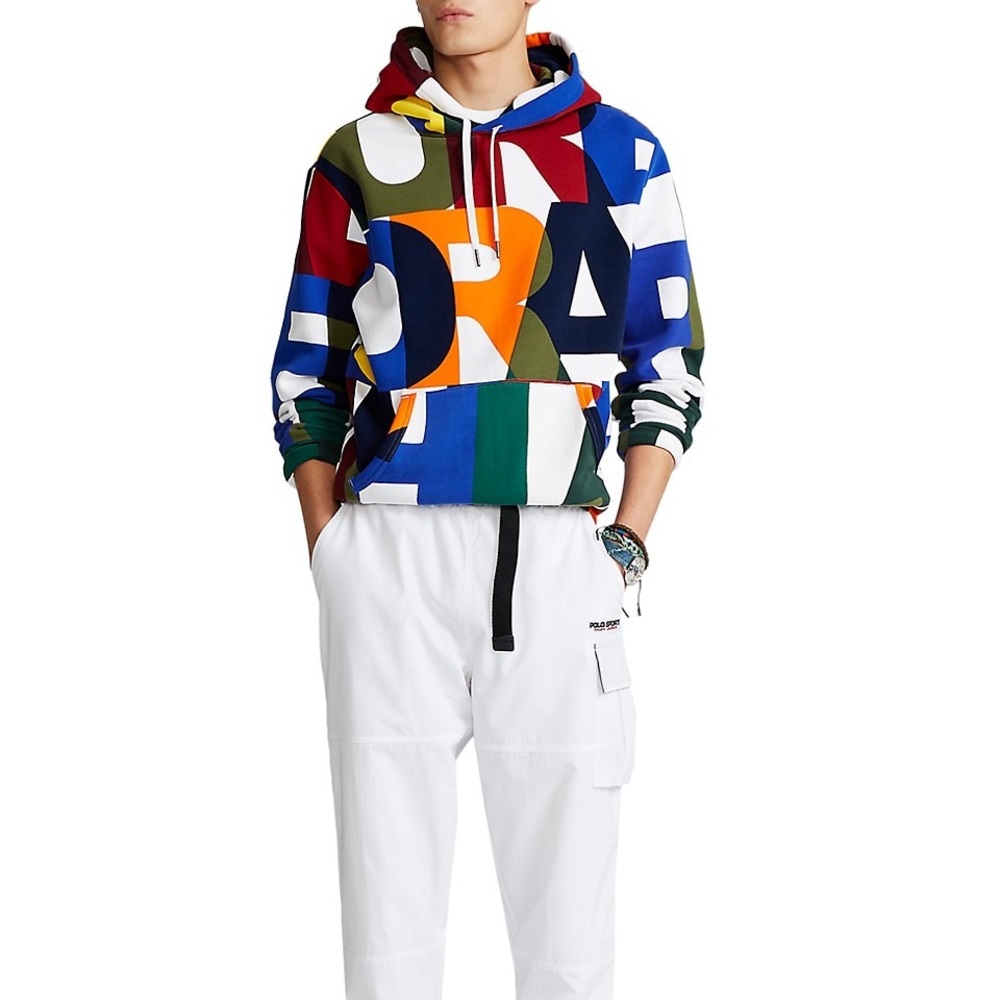 Polo Ralph Lauren Multicolor MONOGRAM LOGO Hooded Sweatshirt - Picture 7 of 16
